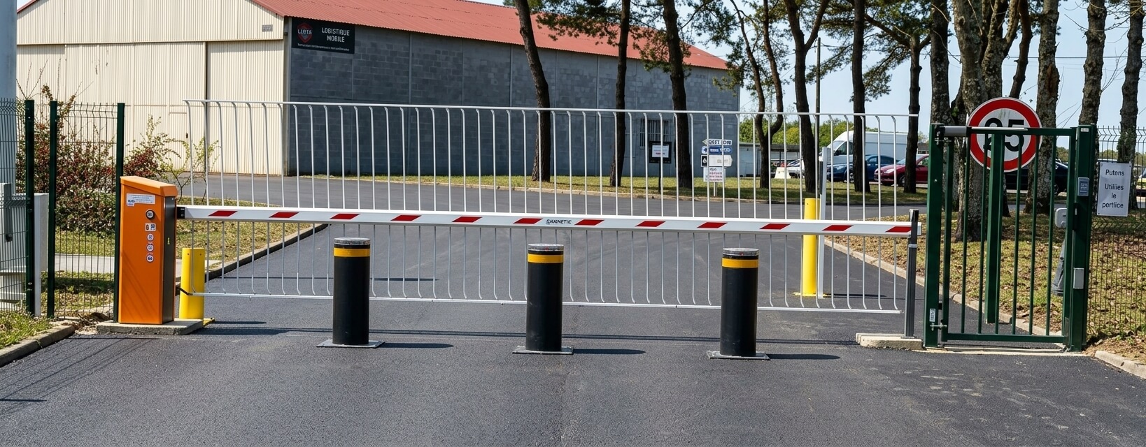 Parc clos de stationnement Rent@Box